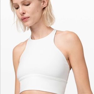 Lululemon white Sports Bra